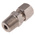 RS PRO In-Line Thermocouple Compression Fitting for Use with Thermocouple, 1/4 BSPT, 4.5mm Probe, RoHS Compliant