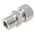 RS PRO In-Line Thermocouple Compression Fitting for Use with Thermocouple, M16, 8mm Probe, RoHS Compliant Standard