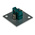 Reckmann Panel Mount Thermocouple Connector Panel for Use with Type K Thermocouple, Standard