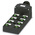 Phoenix Contact SACB Series Sensor Box, M12, 50m cable, 5 way, 8 port