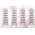 RS PRO Non-Reversible Temperature Sensitive Label, 29°C to 42°C, 6 Levels