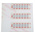 RS PRO Non-Reversible Temperature Sensitive Label, 135°C to 160°C, 6 Levels