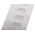 RS PRO Non-Reversible Temperature Sensitive Label, 49°C to 65°C, 4 Levels