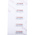 RS PRO Non-Reversible Temperature Sensitive Label, 71°C to 88°C, 4 Levels