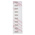 RS PRO Non-Reversible Temperature Sensitive Label, 116°C to 132°C, 4 Levels