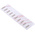 RS PRO Non-Reversible Temperature Sensitive Label, 93°C to 154°C, 4 Levels