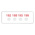 RS PRO Non-Reversible Temperature Sensitive Label, 160°C to 224°C, 4 Levels