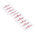RS PRO Non-Reversible Temperature Sensitive Label, 37°C to 65°C, 8 Levels