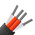 RS PRO Resistance Thermometer Detector (RTD) Wire, 10m, Screened, PTFE Insulation, +260°C Max, 7/0.2mm