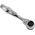 Wera 1/4 in Ratchet Handle, Square Drive With Ratchet Handle