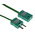 RS PRO Type K Extension Cable, 2m, PVC Insulation, +220°C Max, 7/0.2mm