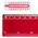 RS PRO Non-Reversible Temperature Sensitive Label, 77°C to 127°C, 10 Levels