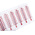 RS PRO Non-Reversible Temperature Sensitive Label, 40°C to 71°C, 9 Levels
