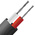 RS PRO Type J Thermocouple Wire, 100m, Unscreened, PVC Insulation, +105°C Max, 7/0.2mm
