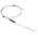 RS PRO Type K Thermocouple 500mm Length, 1.5mm Diameter → +1100°C