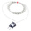 RS PRO Type J Thermocouple 2m Length, 1/0.3mm Diameter → +350°C