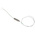 RS PRO Type K Thermocouple 500mm Length, 0.5mm Diameter → +750°C