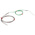 RS PRO Type K Thermocouple 1m Length, 3mm Diameter → +1100°C