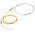 RS PRO Type K Thermocouple 500mm Length, 1.5mm Diameter → +1100°C