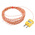 RS PRO Type K Thermocouple 5m Length, 1/0.2mm Diameter → +250°C