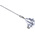 RS PRO Type K Thermocouple 250mm Length, 6mm Diameter → +1000°C
