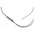 RS PRO Type K Thermocouple 2m Length, 3mm Diameter → +800°C