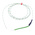 RS PRO Type K Thermocouple 1m Length, 1/0.508mm Diameter → +350°C
