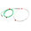 RS PRO Type K Thermocouple 500mm Length, 1mm Diameter → +1100°C