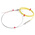 RS PRO Type K Thermocouple 500mm Length, 1mm Diameter → +1100°C