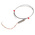 RS PRO Type K Thermocouple 1m Length, 1mm Diameter → +1100°C