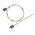 RS PRO Type T Thermocouple 500mm Length, 1mm Diameter, -100°C → +400°C