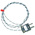 RS PRO Type J Thermocouple 2m Length, 0.3mm Diameter → +250°C