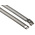 RS PRO Metallic Cable Tie 316 Stainless Steel Ladder, 225mm x 7 mm