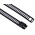RS PRO Black Cable Tie Polyester Coated Stainless Steel Ladder, 300mm x 7 mm