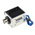 RS PRO Linear Solenoid, 12 V dc, 50 x 37 x 41 mm
