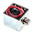 Mecalectro Linear Solenoid, 24 V dc, 1 → 15N, 50.8 x 49 x 41.3