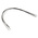 RS PRO Female DF13 to Female DF13 Crimped Wire, 300mm, 0.14mm², Black