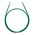 RS PRO Female DF11 to Female DF11 Crimped Wire, 300mm, 0.25mm², Green