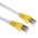 Telegartner Shielded Cat 6A Crossover Patch Cable 3m, Grey, Male RJ45/Male RJ45