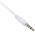 RS PRO White Wired Over Ear Headset