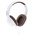 RS PRO White Wired Over Ear Headset