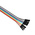 4128, 200mm Jumper Wire Breadboard Jumper Wire in Black, Blue, Red, White, Yellow