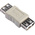 RS PRO USB A Female to USB A Female Adapter