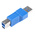 RS PRO USB A Male to USB B Male Adapter