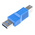 RS PRO USB A Male to USB B Male Adapter