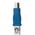 RS PRO USB A Female to USB B Male Adapter