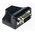 Brainboxes RS232 USB B Female to DB-9 Male Interface Converter