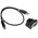 Brainboxes RS422, RS485 USB A Female to DB-9 Male Interface Converter