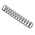 RS PRO Steel Alloy Compression Spring, 98mm x 18mm, 3.19N/mm