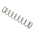 RS PRO Steel Alloy Compression Spring, 135mm x 27mm, 1.23N/mm